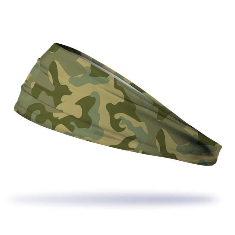 Bandana esportiva DOLKZ - Sand Green Camo Headband