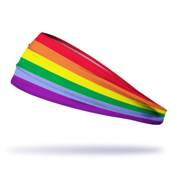 Rainbow Colors Headband - Faixa de Cabelo Esportiva - Imagem 2