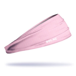 Bandana esportiva DOLKZ - Baby Pink Beans Headband