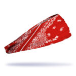 Bandana esportiva DOLKZ - Red Paisley Headband