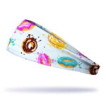 Splashing Donuts Headband - Faixa de Cabelo Esportiva - Imagem 2