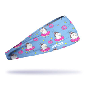 Bandana esportiva DOLKZ - Unicorn and Donuts Headband