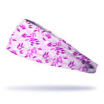 Pink Branches Headband - Faixa de Cabelo Esportiva - Imagem 2