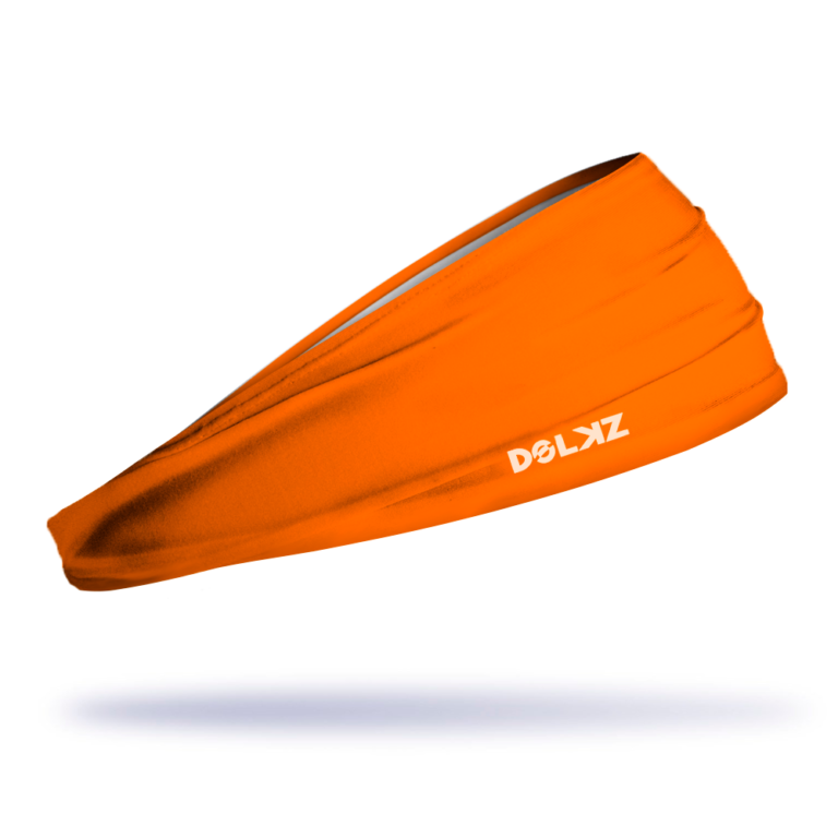 Bandana esportiva DOLKZ - Pumpkin Orange Headband