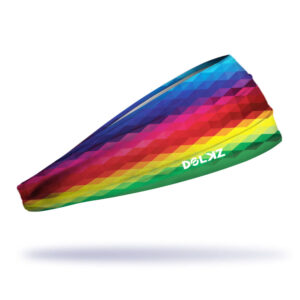 Bandana esportiva DOLKZ - Geometric Colors Headband