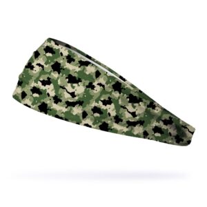 Bandana esportiva DOLKZ - Green Camouflage Headband