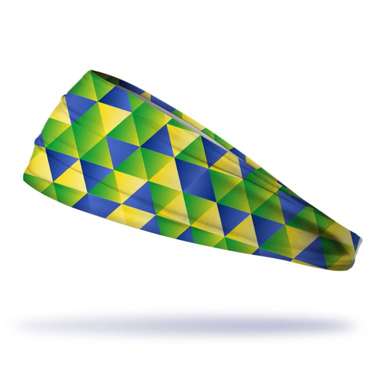 Bandana esportiva DOLKZ - Brasil Colors Headband