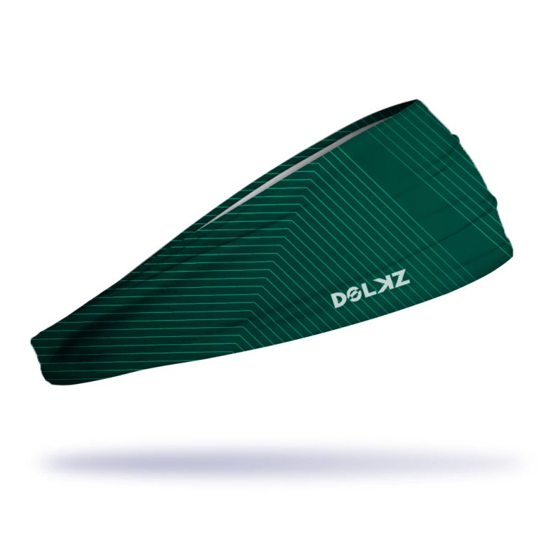 Bandana esportiva DOLKZ - Green Lines Headband