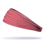 Red Christmas Headband - Faixa de Cabelo Esportiva - Imagem 2