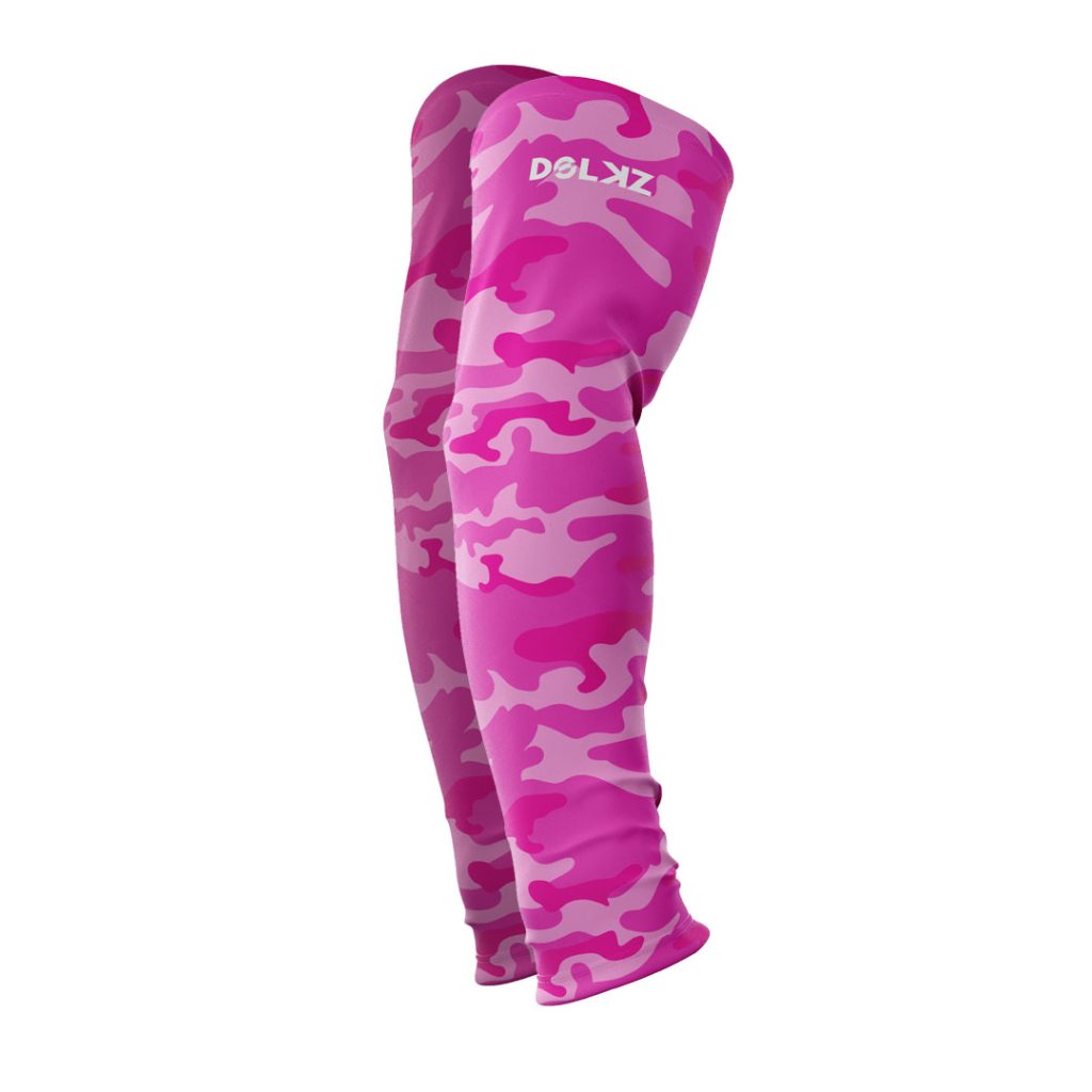 Manguito Esportivo DOLKZ – Arm Sleeves Pink Camo