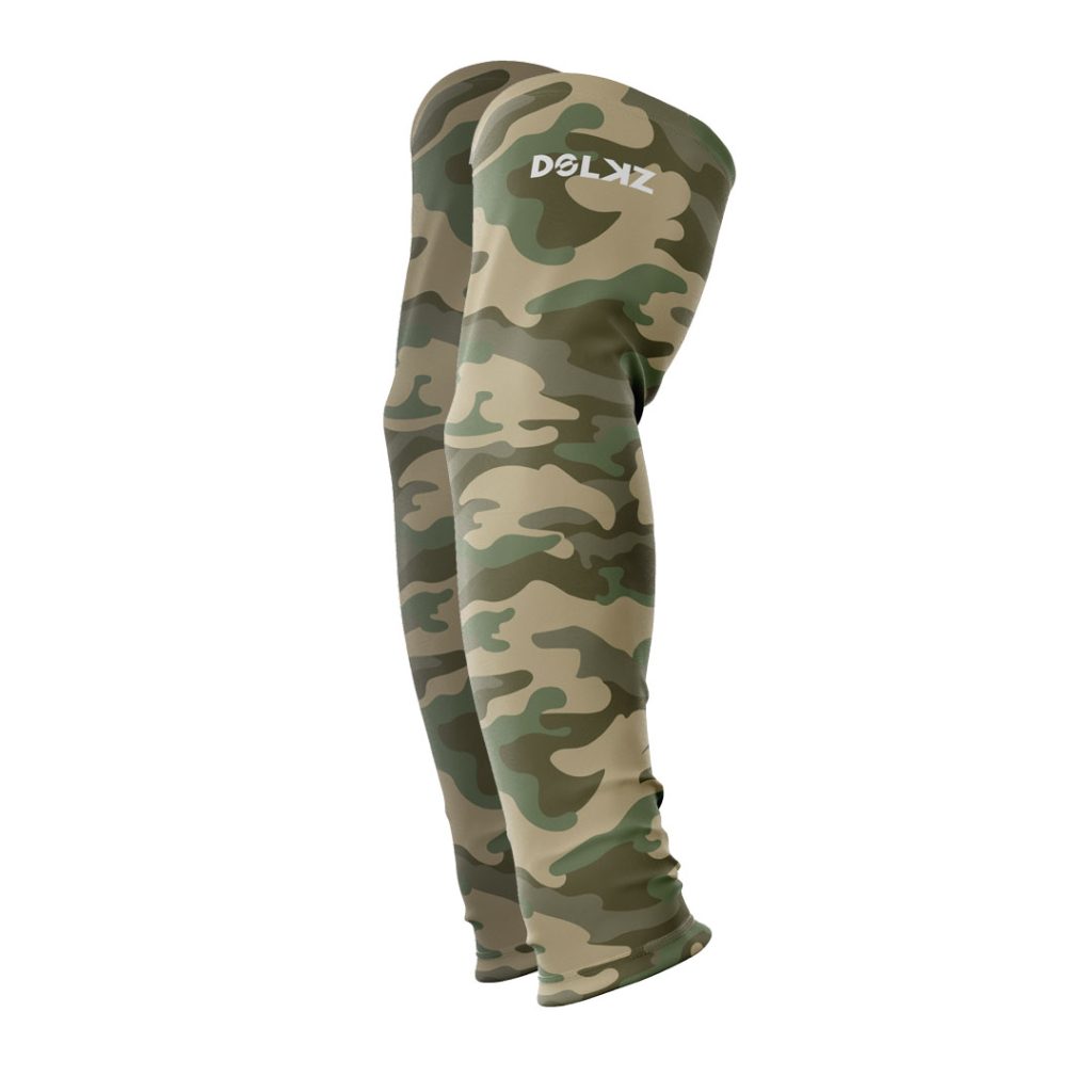 Manguito Esportivo DOLKZ – Arm Sleeves Sand Green Camo