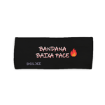Bandana esportiva DOLKZ - Baixa Pace Headband - Preto
