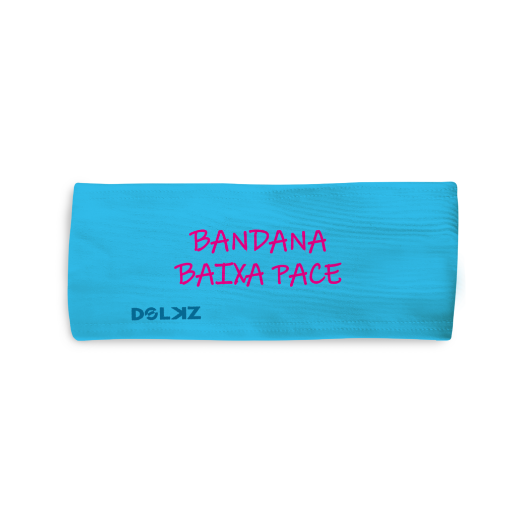 Bandana esportiva DOLKZ - Baixa Pace Headband - Azul