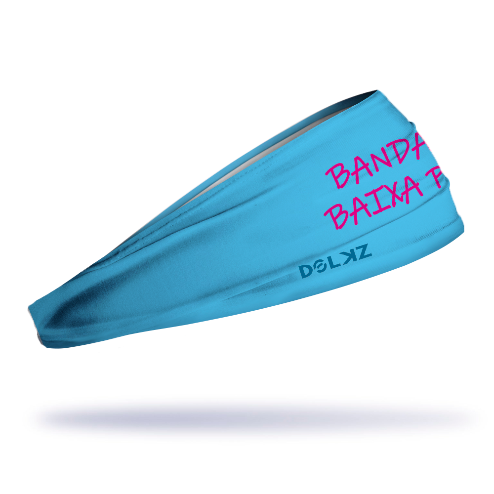 Baixa Pace Headband – Faixa de Cabelo Esportiva – Azul