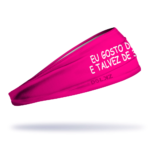 Bandana esportiva DOLKZ - Correr e 3 Pessoas Headband - Rosa