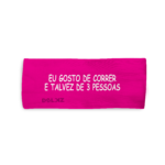 Bandana esportiva DOLKZ - Correr e 3 Pessoas Headband - Rosa