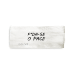 Bandana esportiva DOLKZ - F*da-se o Pace Headband - Branco