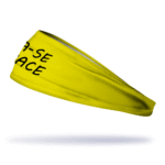 Bandana esportiva DOLKZ - F*da-se o Pace Headband - Amarelo