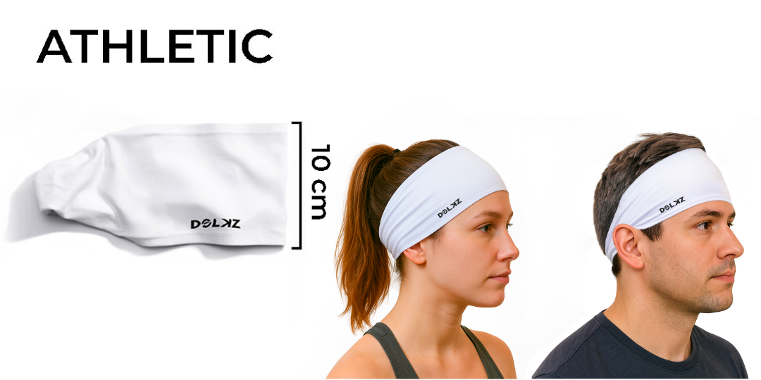 Modelo Athletic da Headband Dolkz