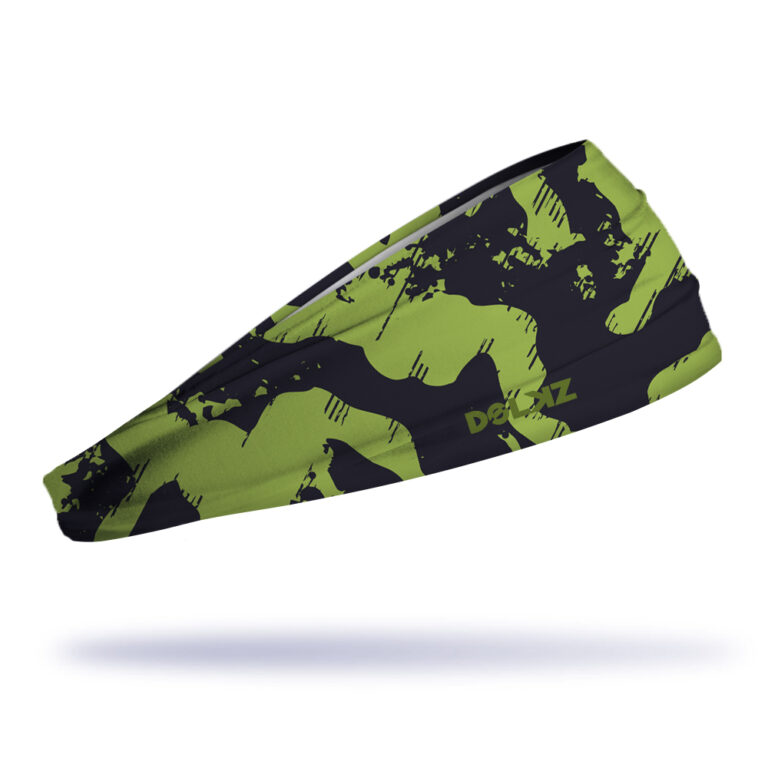 Bandana esportiva DOLKZ - Green Trendy Camo Headband