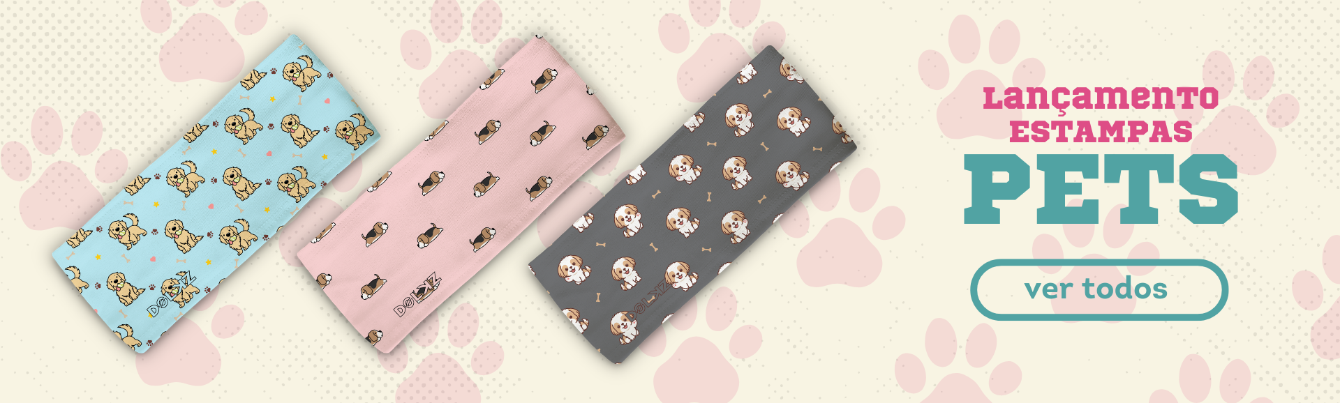 Lançamento Headbands Pets - DOLKZ