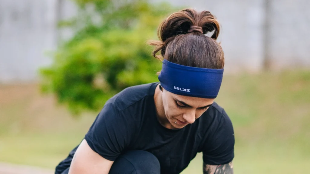 Headband no Treino ao Ar Livre - Dolkz