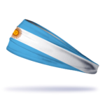 Argentina Flag Headband - Faixa de Cabelo Esportiva - Imagem 2
