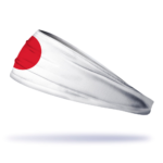 Japan Flag Headband - Faixa de Cabelo Esportiva - Imagem 2