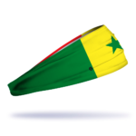 Senegal Flag Headband - Faixa de Cabelo Esportiva