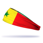 Senegal Flag Headband - Faixa de Cabelo Esportiva - Imagem 2